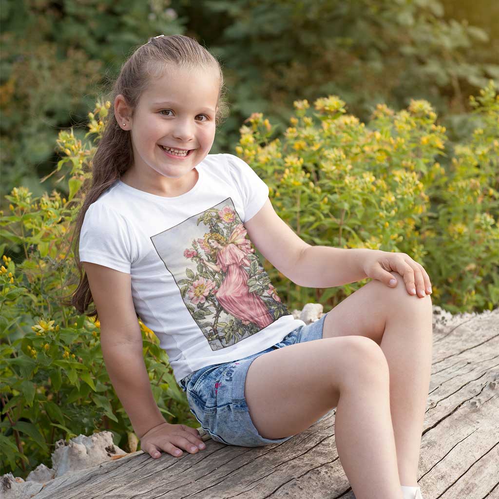 The Wild Rose Fairy Kids T-Shirt