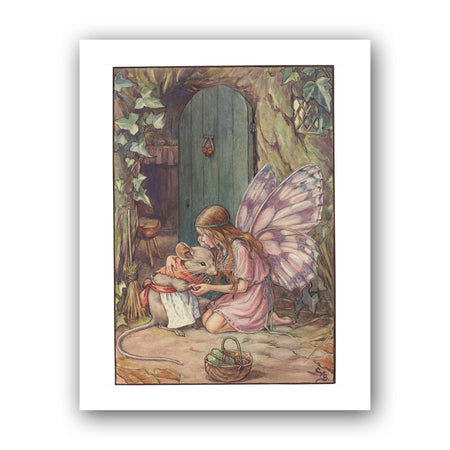 flower fairies lavender The Lavender Fairy 11x14" Art Print – Flower Fairies Shop