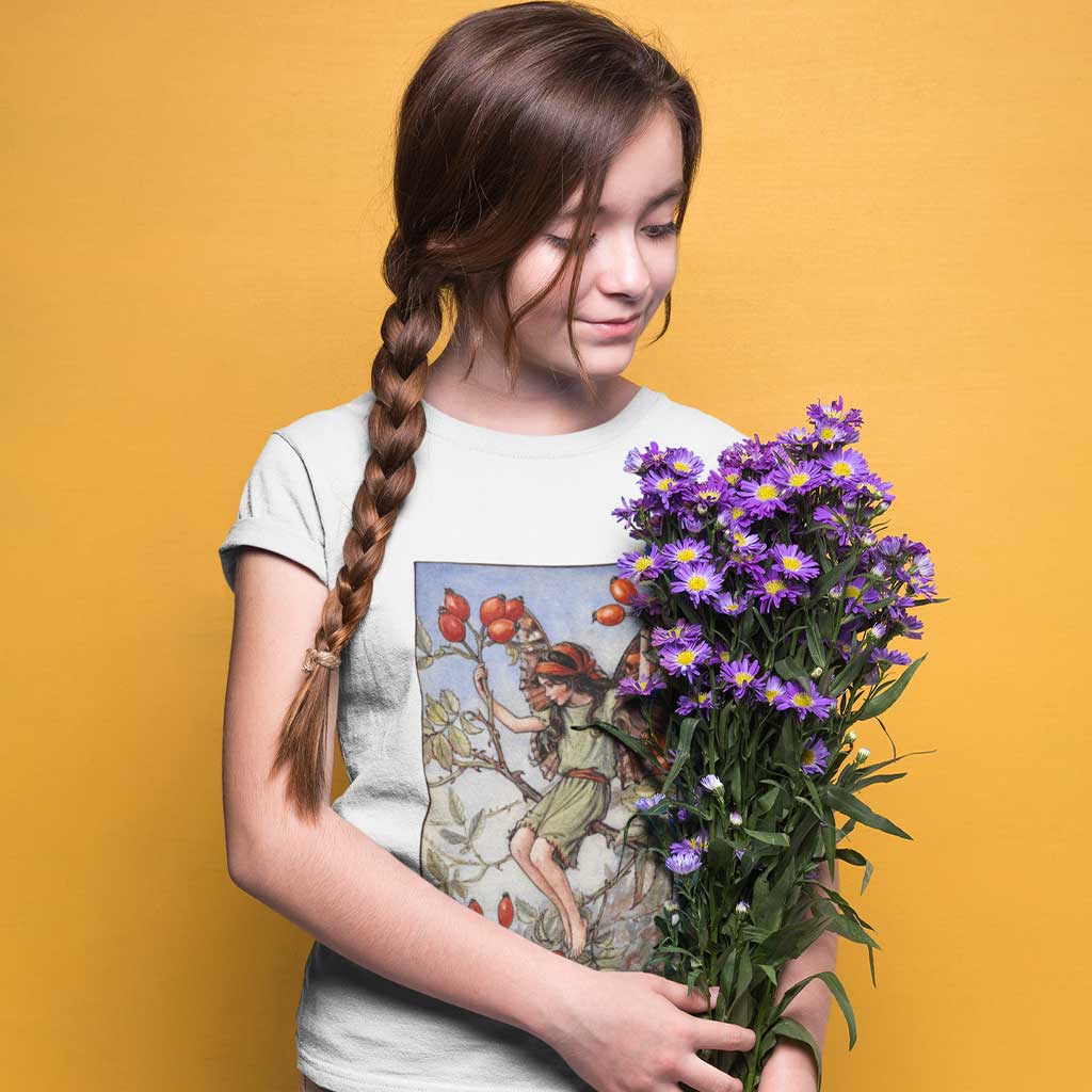 The Rose-Hip Fairy Kids T-Shirt