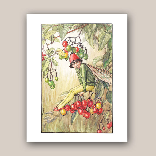 The Nightshade Berry Fairy 11x14" Art Print