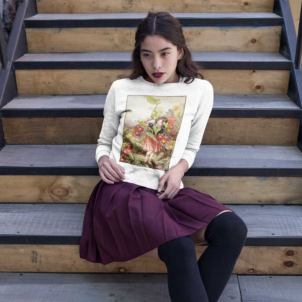 The Black Bryony Fairy  Adults Sweatshirt