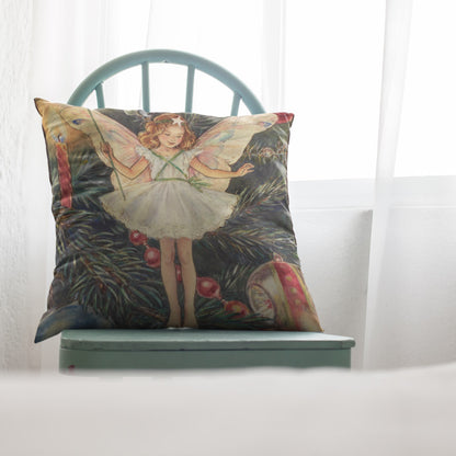 The Christmas Tree Fairy Cushion