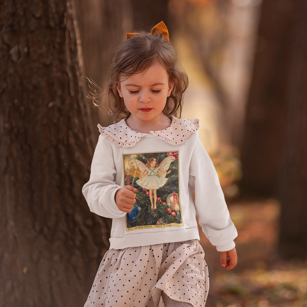 The Christmas Tree Fairy Kids Sweatshirt