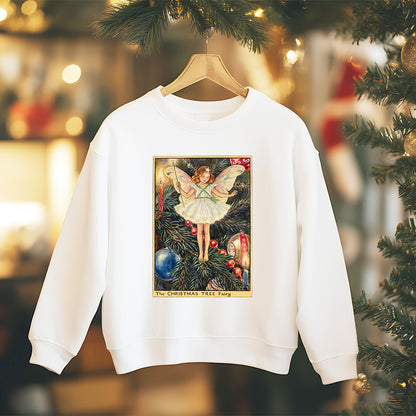 The Christmas Tree Fairy Kids Sweatshirt