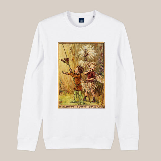 The Rush-Grass & Cotton-Grass Fairies Sweatshirt