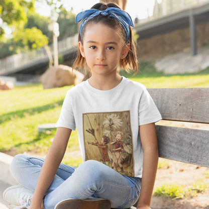 The Rush-Grass & Cotton-Grass Fairies Kids T-Shirt