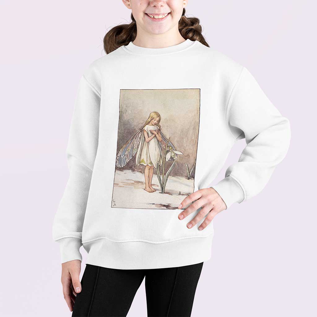 The Snowdrop Fairy Kids Sweatshirt