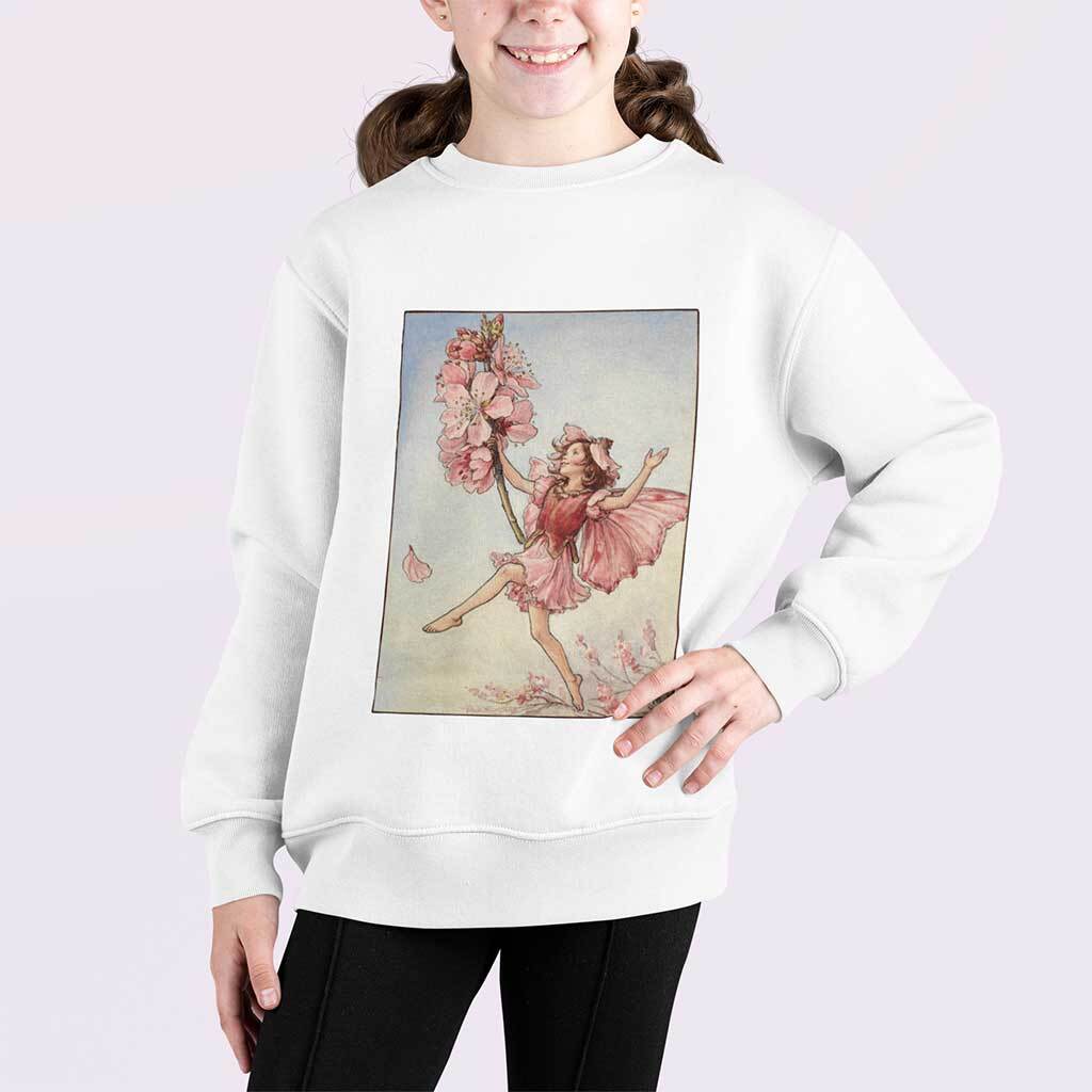 The Almond Blossom Fairy Kids Sweatshirt