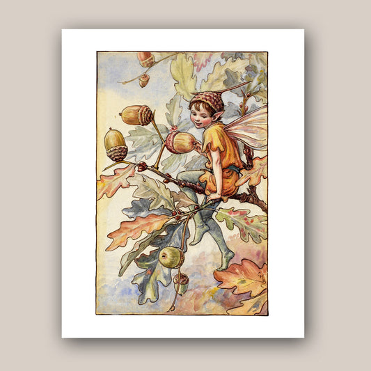 The Acorn Fairy 11x14" Art Print