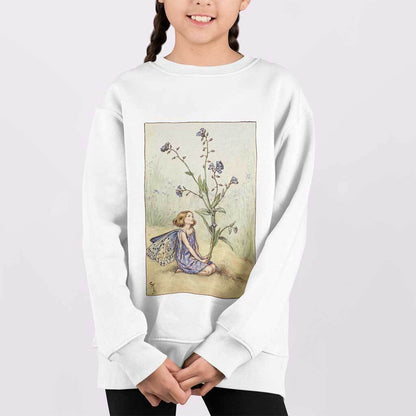 The Forget-me-not Fairy Kids Sweatshirt