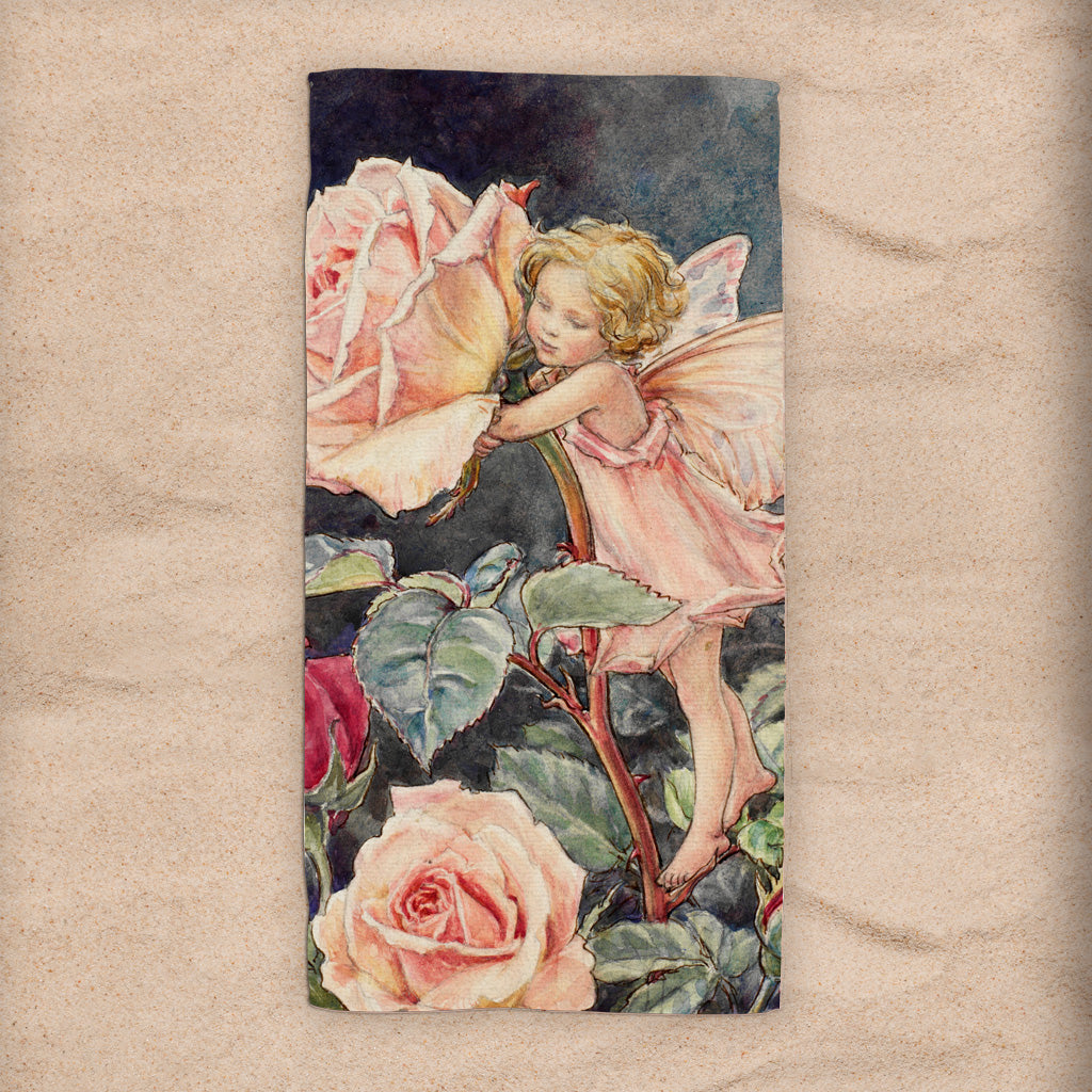 The Rose Fairy Beach Towel