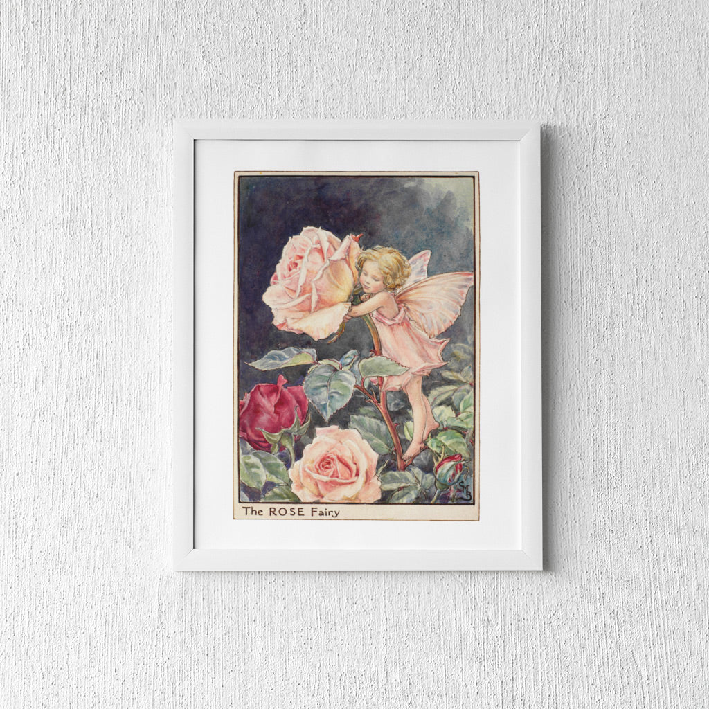 The Rose Fairy 11x14" Art Print