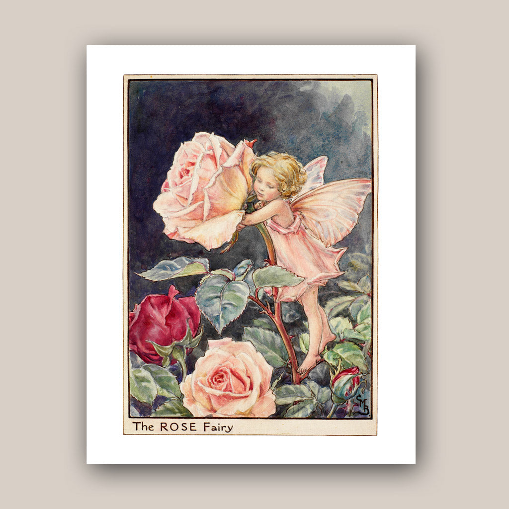 The Rose Fairy 11x14" Art Print