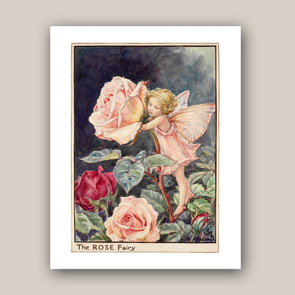 The Rose Fairy 11x14" Art Print