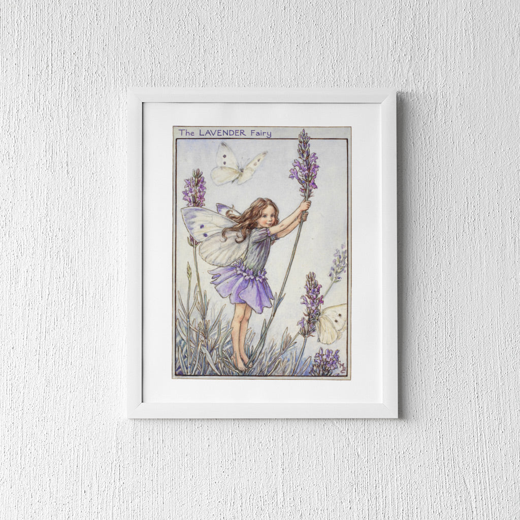 The Lavender Fairy 11x14" Art Print
