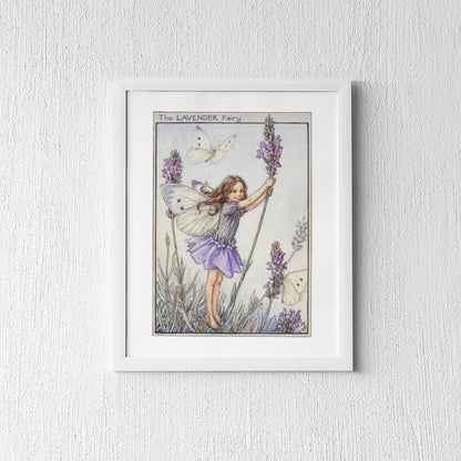The Lavender Fairy 11x14" Art Print