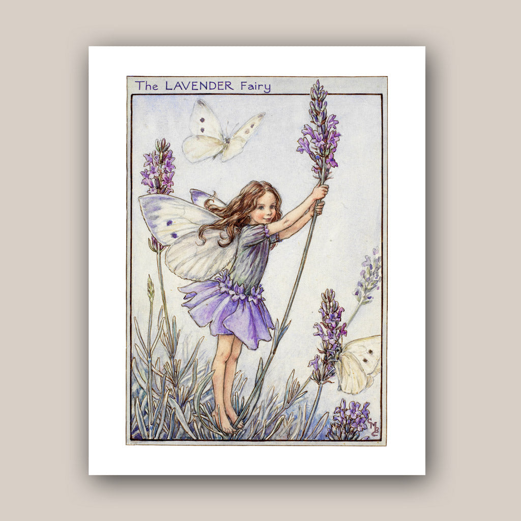 The Lavender Fairy 11x14" Art Print