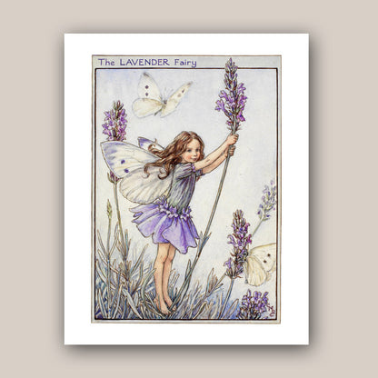 The Lavender Fairy 11x14" Art Print