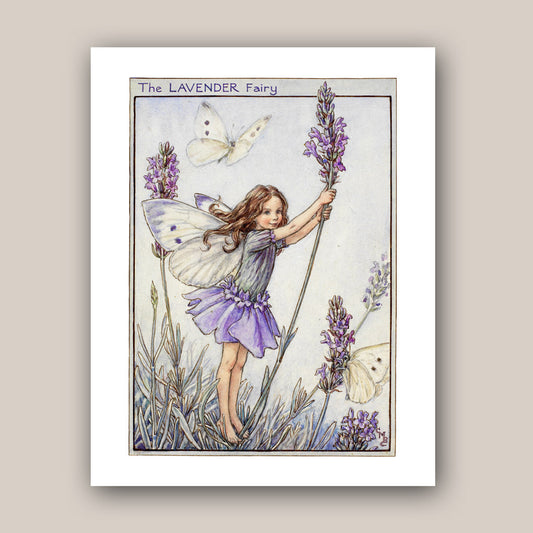 The Lavender Fairy 11x14" Art Print