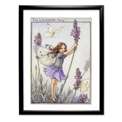 The Lavender Fairy 11x14" Art Print