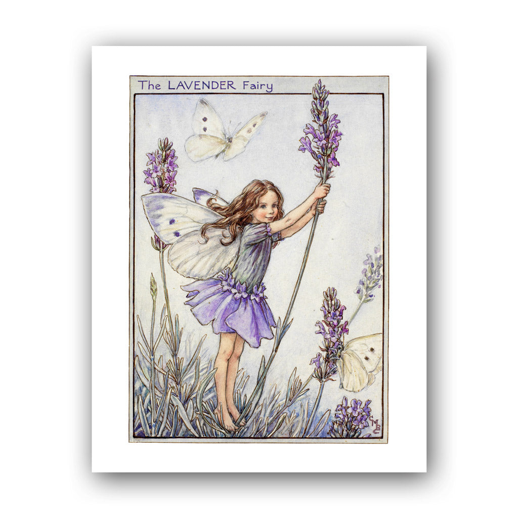 The Lavender Fairy 11x14" Art Print
