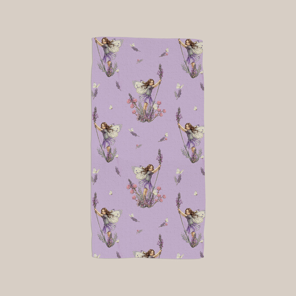 The Lavender Fairies Beach Towel