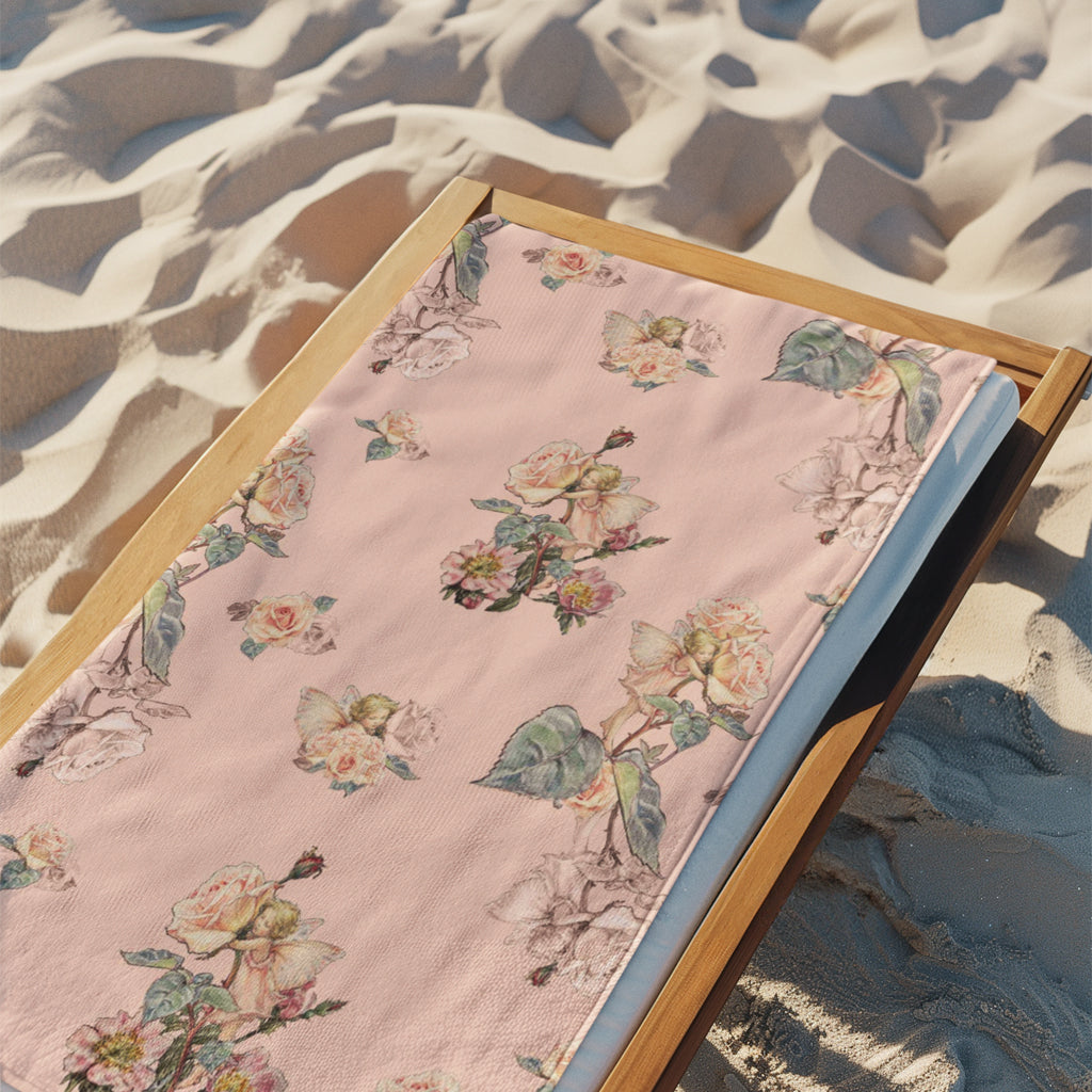 The Rose Fairies Beach Towel