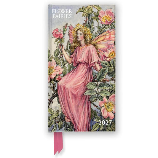 Flower Fairies 2027 Luxury Slimline Pocket Diary Planner – Week to View