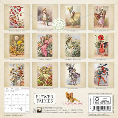 Flower Fairies MINI Wall Calendar 2027