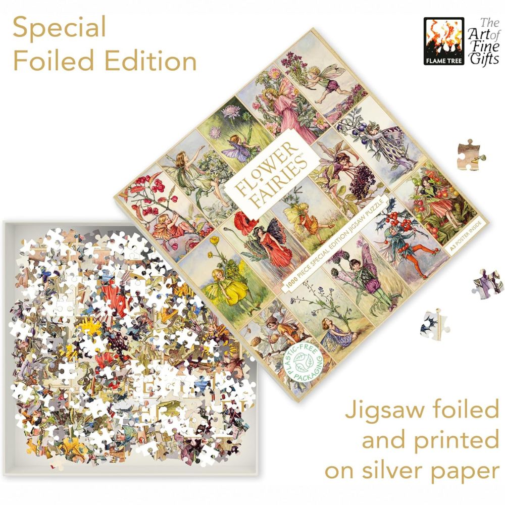 Flower Fairies Special Edition 1000-Piece Jigsaw Puzzle