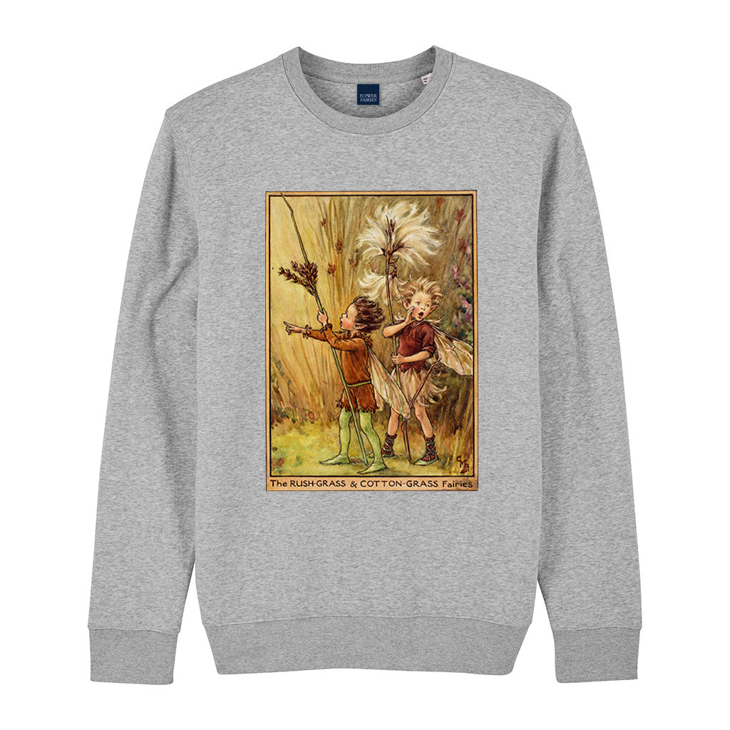 The Rush-Grass & Cotton-Grass Fairies Sweatshirt